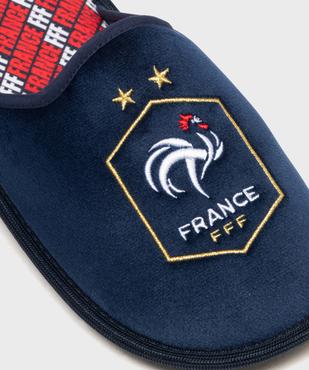 Chaussons mules en volume imprimé football homme - FFF vue6 - FFF - GEMO