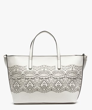 Sac cabas ajouré vue1 - GEMO (ACCESS) - GEMO