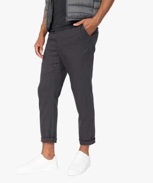 Pantalon homme en maille milano à taille élastiquée vue1 - Nikesneakers (HOMME) - Nikesneakers