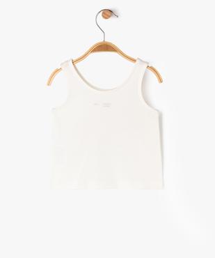 Débardeur à motifs bébé fille vue4 - GEMO 4G BEBE - GEMO