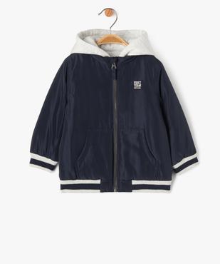 Blouson matelassé à capuche bébé garçon vue1 - GEMO 4G BEBE - GEMO