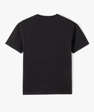 Tee-shirt à manches courtes avec inscription streetwear garçon vue3 - GEMO 4G GARCON - GEMO