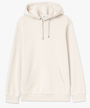 Sweat à capuche intérieur molletonné homme vue4 - GEMO 4G HOMME - GEMO