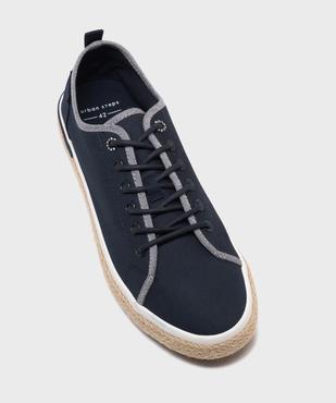 Tennis en toile et semelle corde homme - Urban Steps vue6 - URBAN STEPS GEMO FOR GOOD - GEMO