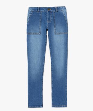 Jean femme coupe Regular avec poches plaquées sur l’avant vue4 - GEMO(FEMME PAP) - GEMO