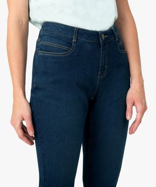Jean femme coupe Regular 4 poches vue2 - GEMO (JEAN) - GEMO