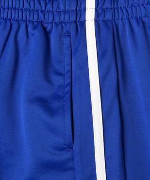 Short de sport à taille élastiquée et bandes fille vue2 - GEMO (JUNIOR) - GEMO