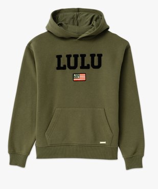 Sweat à capuche avec broderie femme - LuluCastagnette vue5 - LULU CASTAGNETTE GEMO FOR GOOD - GEMO