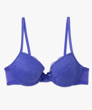 Soutien-gorge corbeille en dentelle à armatures vue4 - GEMO(HOMWR FEM) - GEMO