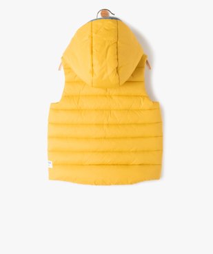 Blouson bébé garçon sans manches avec capuche vue4 - GEMO(BEBE DEBT) - GEMO