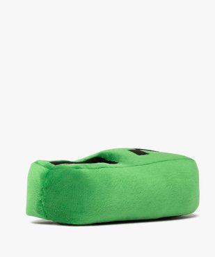 Chaussons garçon en volume Minecraft vue4 - MINECRAFT - GEMO