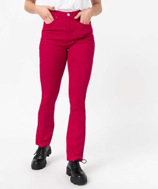 Pantalon femme coupe Regular taille normale vue1 - GEMO 4G FEMME - GEMO