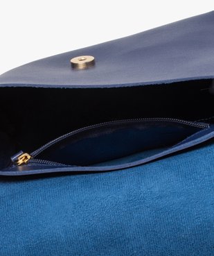 Sac besace femme uni design minimaliste vue3 - GEMO (ACCESS) - GEMO