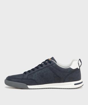 Tennis en toile look urbain homme - Urban Steps vue3 - URBAN STEPS GEMO FOR GOOD - GEMO