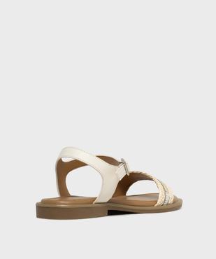 Sandales plates à strass femme vue4 - VALENTINA BALDA - GEMO