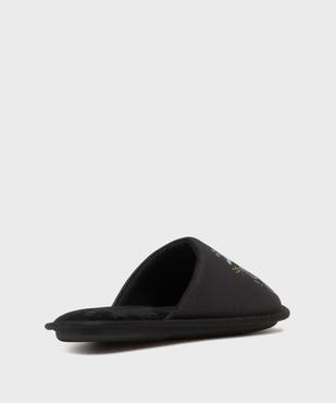Chaussons en velours forme mules imprimés garçon vue4 - GEMO (ENFANT) - GEMO