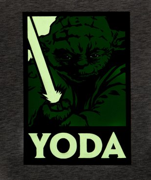 Tee-shirt garçon avec motif phosphorescent – Star Wars vue2 - STAR WARS - GEMO