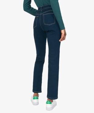 Jean femme regular taille normale brut vue3 - GEMO (JEAN) - GEMO