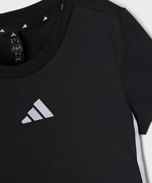 Tee-shirt manches courtes coupe courte fille - Adidas vue2 - ADIDAS - GEMO
