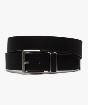 Ceinture homme en matière texturée et boucle en métal vieilli vue1 - Nikesneakers (ACCESS) - Nikesneakers