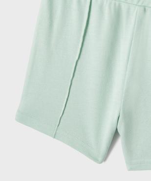 Ensemble 2 pièces bébé garçon short et polo vue3 - GEMO(BEBE DEBT) - GEMO