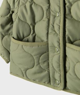 Blouson matelassé avec manches amovibles bébé fille vue2 - GEMO(BEBE DEBT) - GEMO