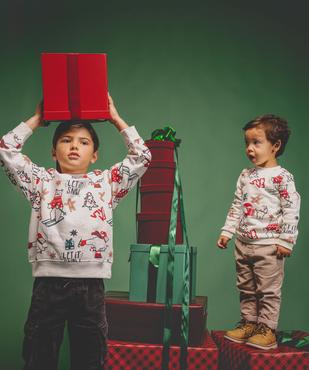 Sweat à motif spécial Noël bébé garçon vue7 - GEMO 4G BEBE - GEMO