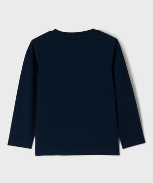 Tee-shirt manches longues spécial Noël garçon - Pokemon vue4 - POKEMON - GEMO