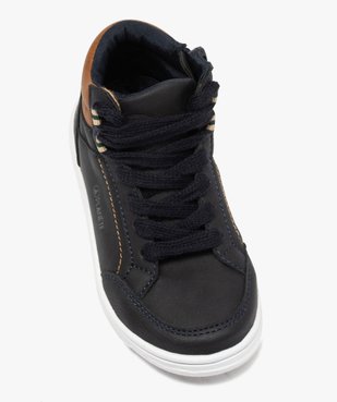 Baskets garçon mid-cut zippées – Alma Planète vue5 - ALMA PLANETE - GEMO