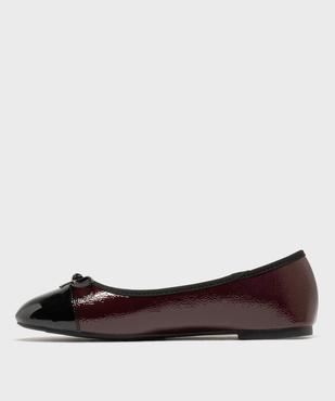 Ballerines vernies bicolores femme vue4 - VALENTINA BALDA - GEMO