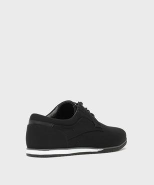 Derbies à semelle sportswear dessus textile homme - Mario Baldano vue10 - MARIO BALDANO - GEMO