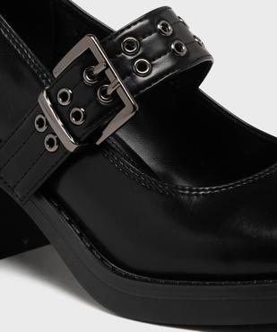 Chaussures à talon Mary Jane à semelle épaisse femme vue7 - 5 MILES - GEMO