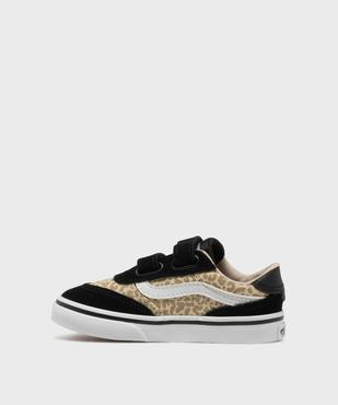 Baskets Brooklyn LS V à scratch à motif léopard fille - Vans  vue3 - VANS - GEMO