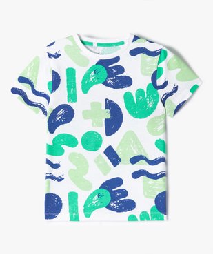 Tee-shirt garçon imprimé à manches courtes vue1 - GEMO (ENFANT) - GEMO