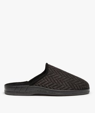 Chaussons mules à motifs chevrons homme vue1 - G'FLEX - GEMO