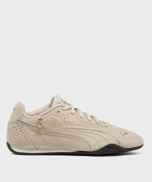 Tennis fines en suédine avec charms femme - Puma vue1 - PUMA - GEMO