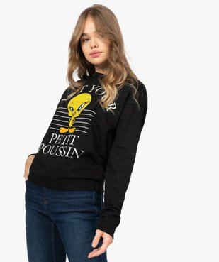 Sweat femme avec motif Titi sur l’avant – Looney Tunes vue1 - GEMO(FEMME PAP) - GEMO