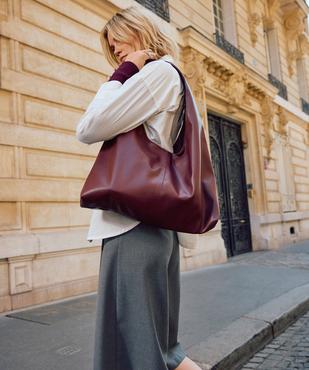 Sac cabas souple porté épaule femme vue5 - GEMO (ACCESS) - GEMO