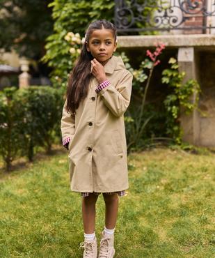 Imperméable à capuche fille - LuluCastagnette vue8 - LULUCASTAGNETTE - GEMO