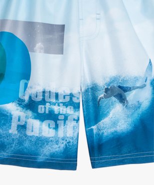 Short de bain garçon à motif surf vue2 - GEMO (JUNIOR) - GEMO