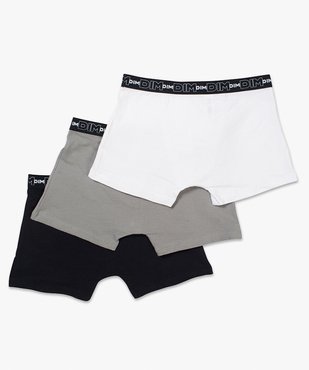 Boxer homme en coton stretch respirant - Dim (lot de 3) vue3 - DIM - GEMO