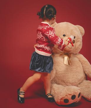 Jupe ballon en velours bébé fille vue5 - GEMO(BEBE DEBT) - GEMO