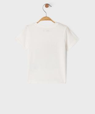 Tee-shirt manches courtes avec motif sportif bébé garçon vue3 - GEMO(BEBE DEBT) - GEMO