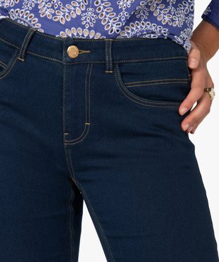Jean femme extensible coupe Regular – Longueur L30 vue2 - GEMO (JEAN) - GEMO