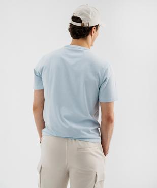 Tee-shirt manches courtes et col rond homme vue3 - GEMO (HOMME) - GEMO