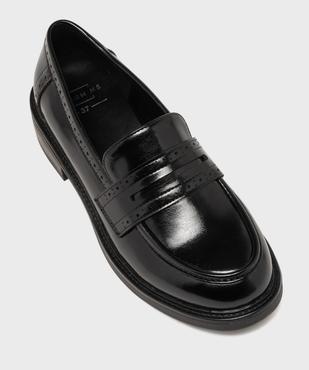 Mocassins vernis mat à détails ajourés femme - Follow Me vue5 - FOLLOW ME - GEMO
