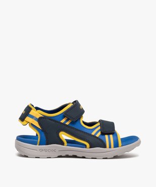 Sandales sport garçon à brides scratch - Geox vue1 - GEOX - GEMO