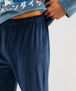Pyjama en velours homme - Goldorak vue4 - GOLDORAK - GEMO