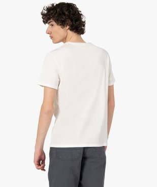 Tee-shirt homme à manches courtes motif plage vue3 - GEMO (HOMME) - GEMO