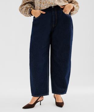 Jean barrel femme grande taille vue1 - GEMO 4G GT - GEMO